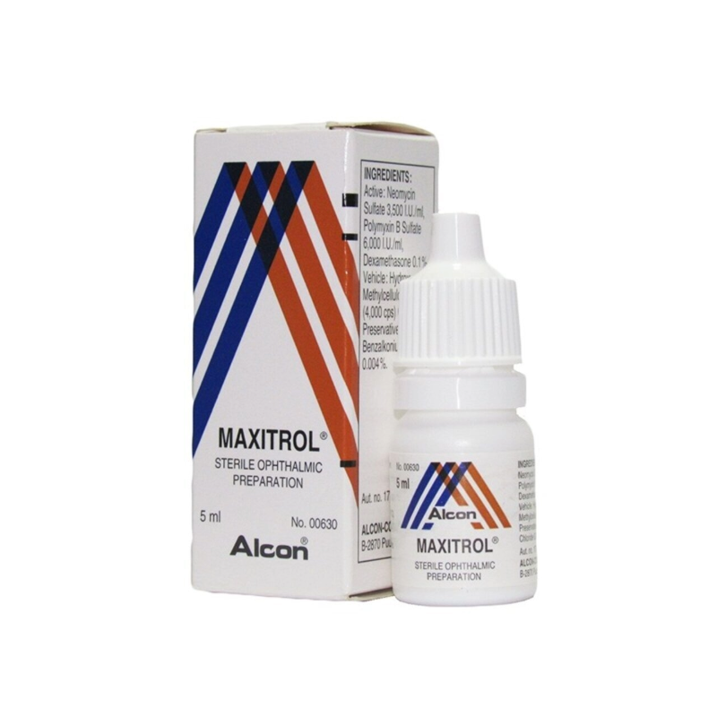 Maxitrol Eye Drops 0.1% 5ml (1) *POM*