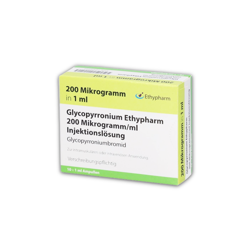 Glycopyrronium 200mcg - 1ml MPI Inj (10) *POM*