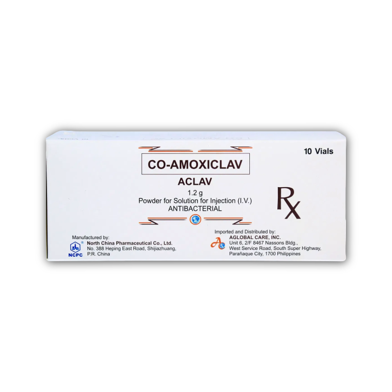 Co-Amoxiclav I/V Injection - 1.2g (10) *POM*
