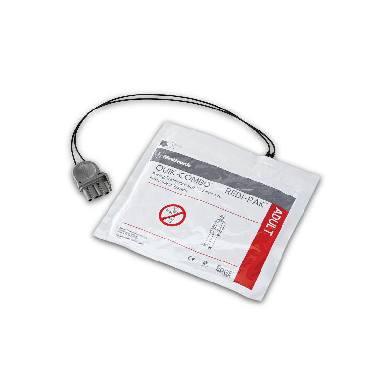 Lifepak Quik Combo Redi-Pak Adult Electrodes (Pair)