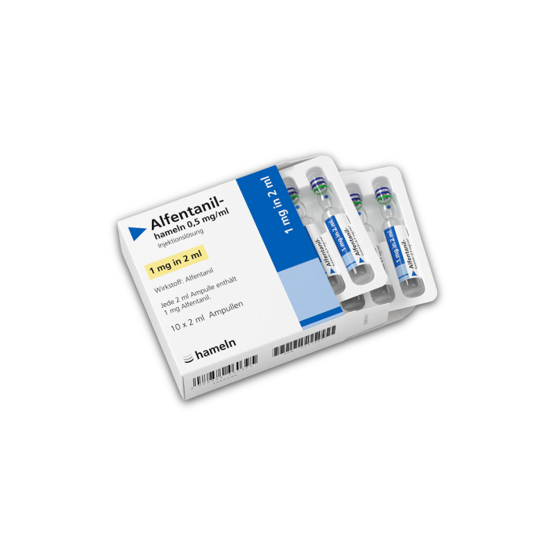 Rapifen (Alfentanil) 0.5mg/ml 2ml (10) *POM* *CD2*