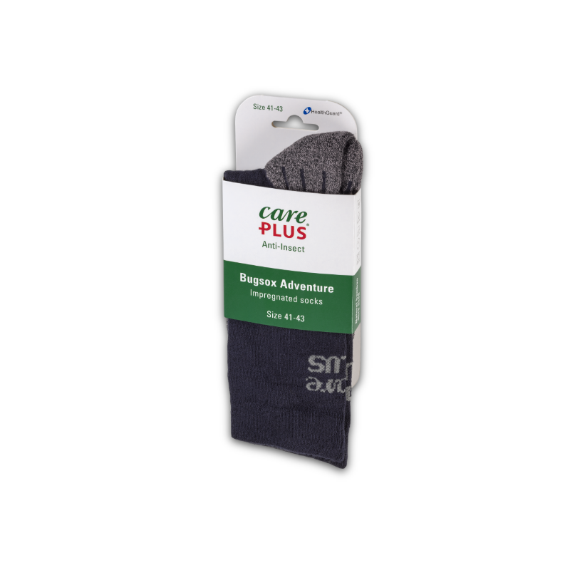 Care Plus Impregnated Adventure Bugsox - Navy (s41-43) (Pair)
