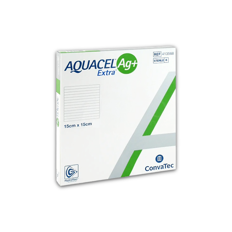 Aquacel Ag+ Extra Dressing - 15cm x 15cm (5)