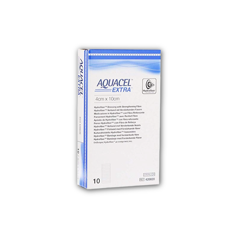 Aquacel Extra Dressing - 4cm x 10cm (10)