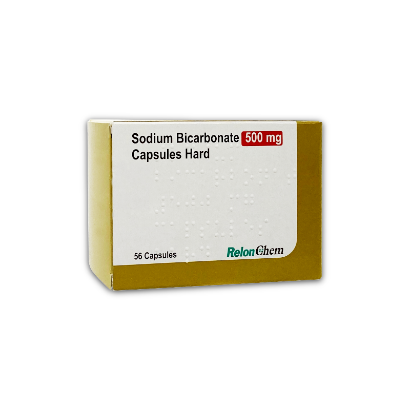 Sodium Bicarbonate 500mg Caps (56) *POM*