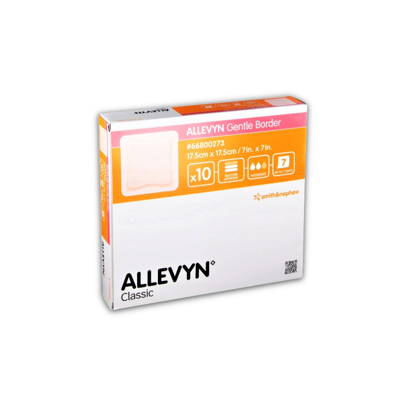 Allevyn Gentle Border Dressing - 17.5cm x 17.5cm (10)