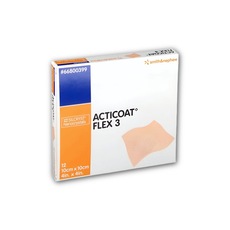 Acticoat Flex 3 Dressing - 10 x 10cm (12)