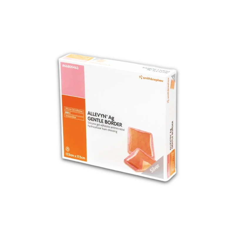 Allevyn AG Gentle Border Dressing - 17.5cm x 17.5cm (10)