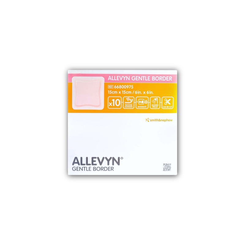 Allevyn Gentle Border Dressing - 15 x 15cm (10)