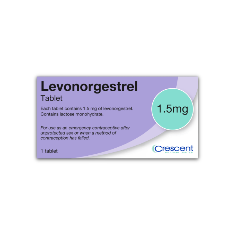 Levonorgestrel Tabs 1.5mg (1) *POM*
