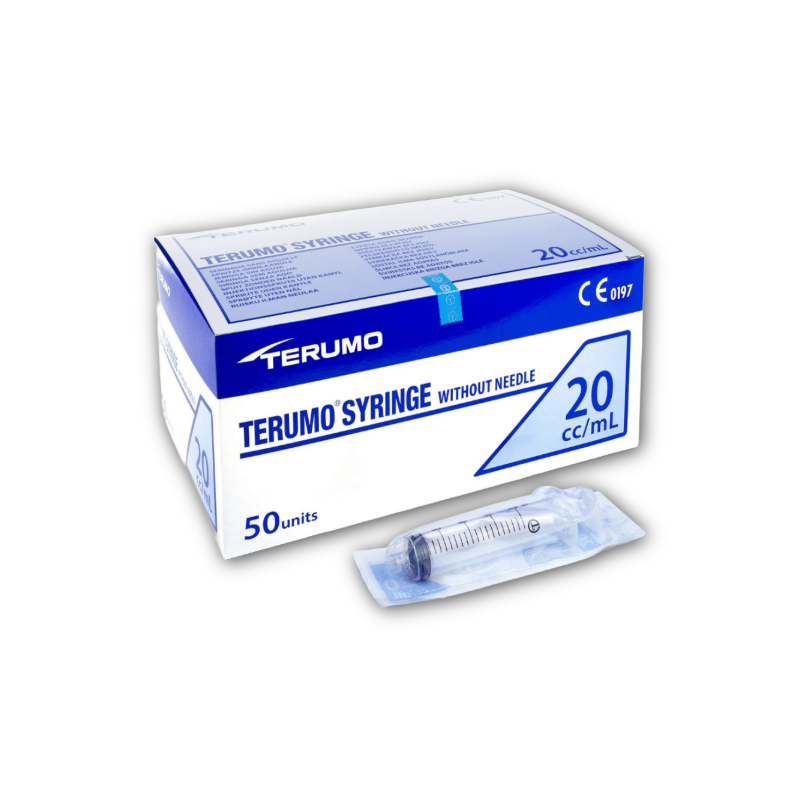 Terumo Syringe Luer Lock 20ml Centric (50)