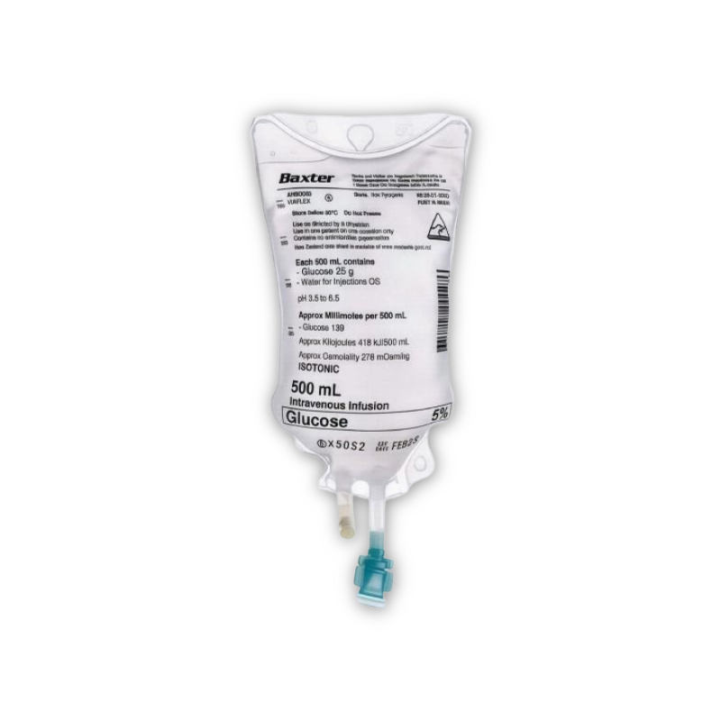 Glucose 5% Infusion Bag - 500ml