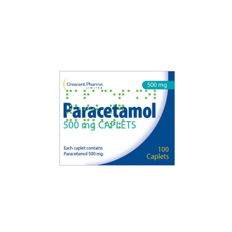 Paracetamol Tablets - 500mg (100) *POM*