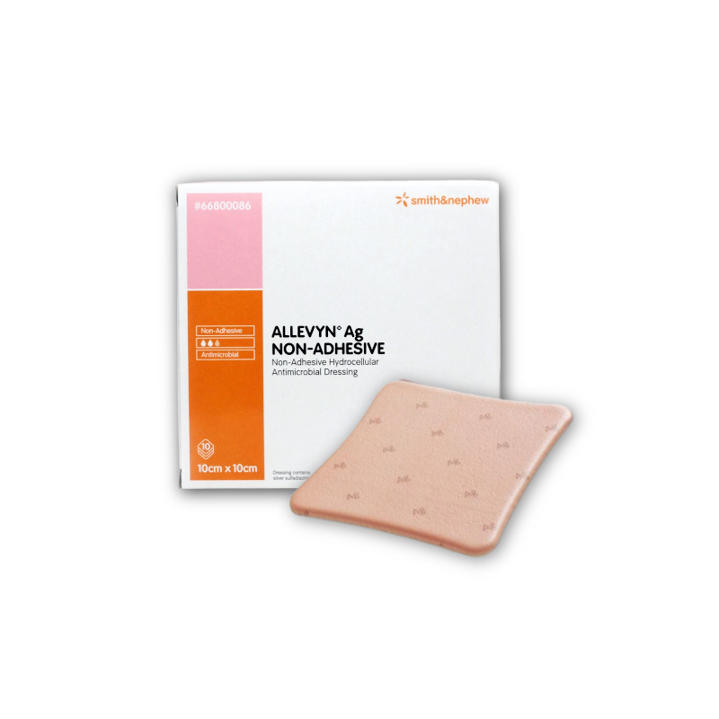 Allevyn Ag Non-Adhesive Dressing - 10 x 10cm (10)