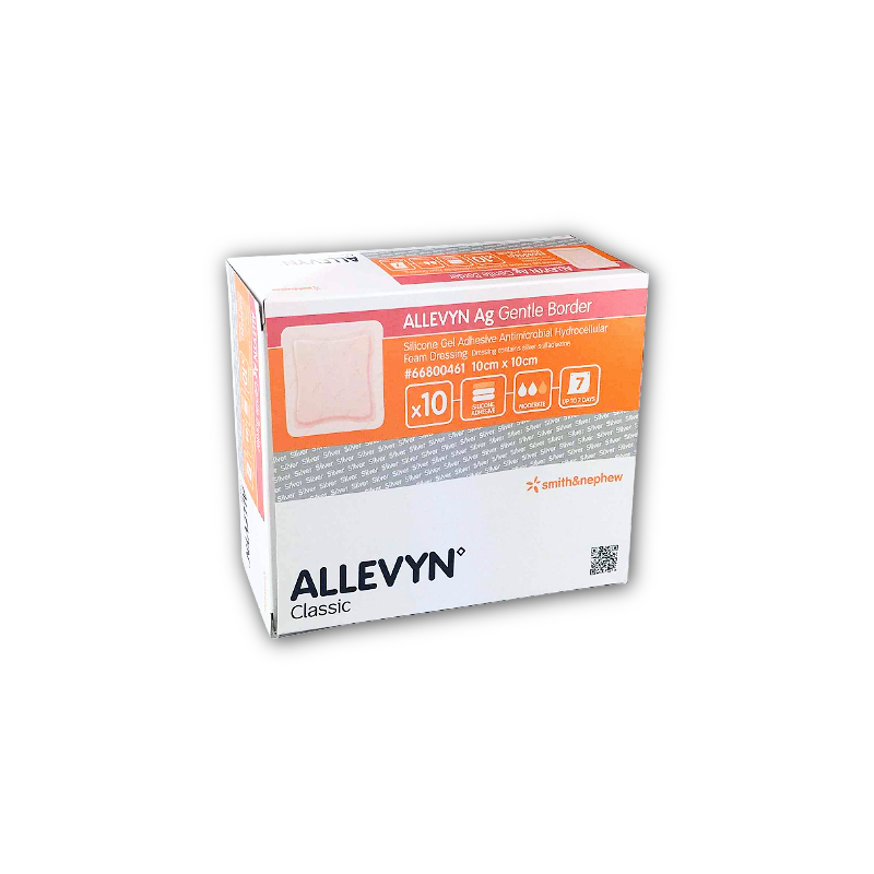 Allevyn Ag Gentle Border Dressing - 10cm x 10cm (10)