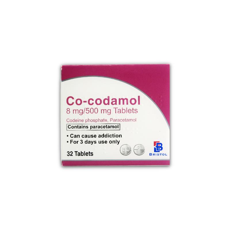 Co-Codamol Tablets 8/500mg (32) *POM**CD5*