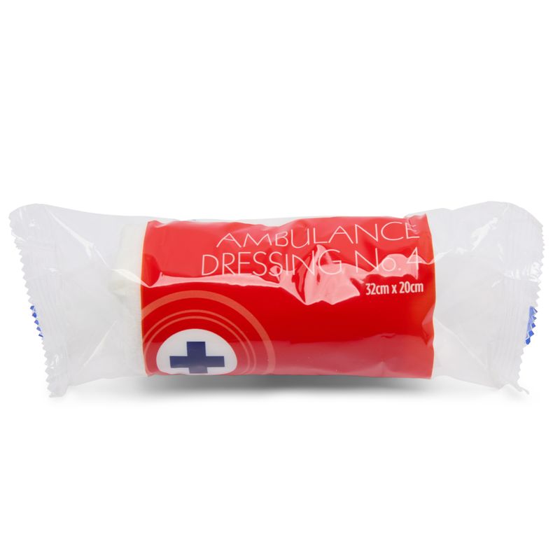 Blue Lion Ambulance Dressing No. 4 – 32cm x 20cm