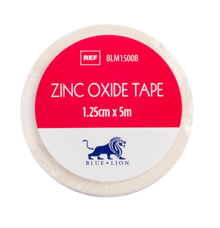 Blue Lion Zinc Oxide Tape - 1.25cm x 5m