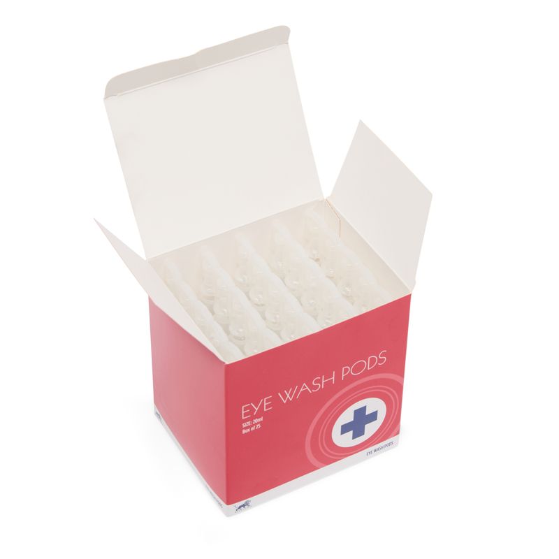 Blue Lion Sterile Eye Wash Solution Pods (25)