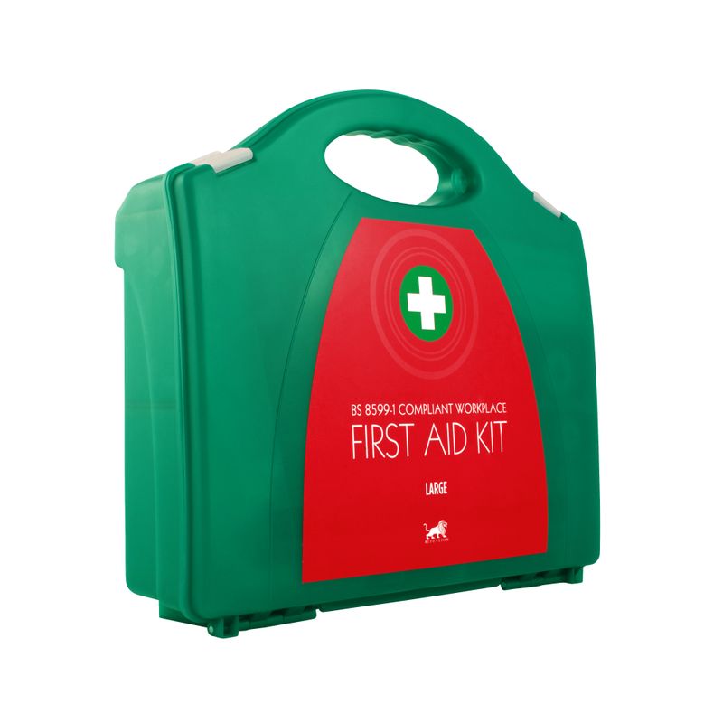 BS 8599-1 Compliant Large First Aid Kit in Contemporary Box