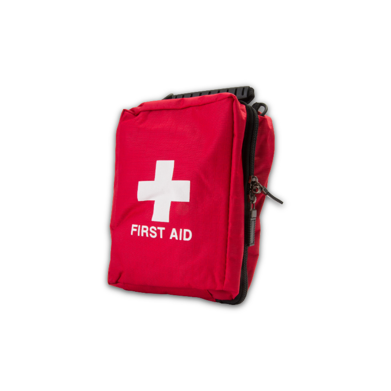 Red First Aid Bag - 190mm x 120mm x 80mm