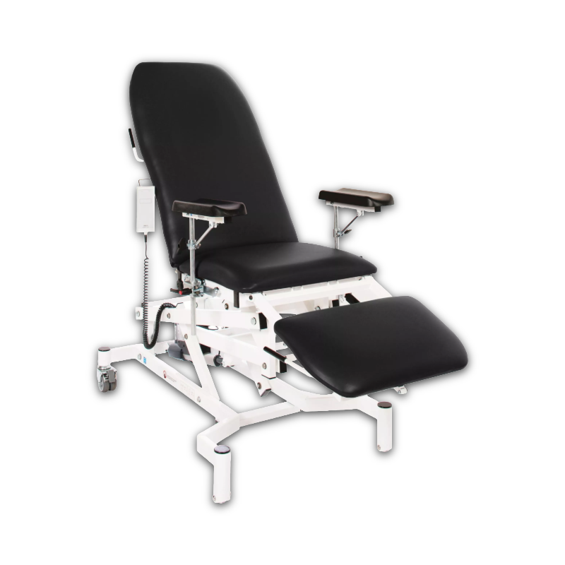 Doherty Variable Height Treatment Chair - Black