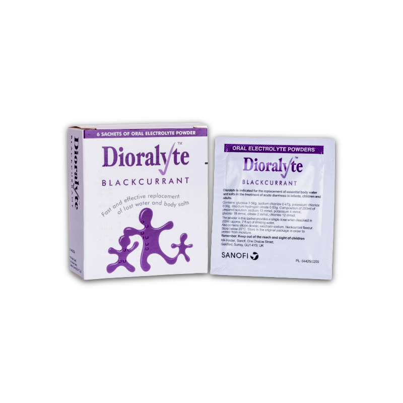 Dioralyte Sachets - Blackcurrant (6)