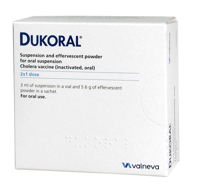Dukoral Oral Cholera Vaccine (2 Vial & 2 Sachets) *POM*