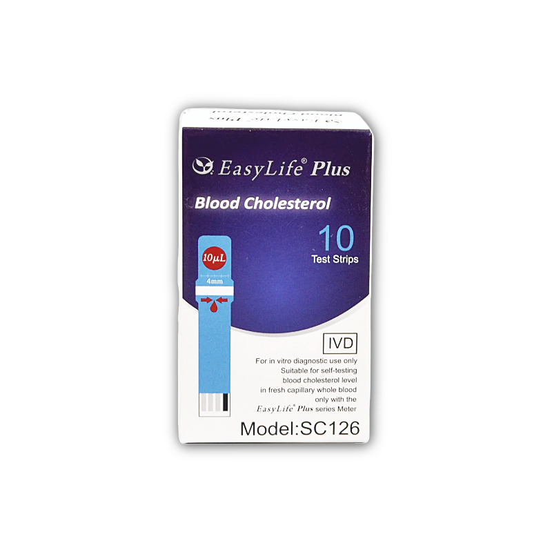 Easylife Plus Cholesterol Test Strips (10)