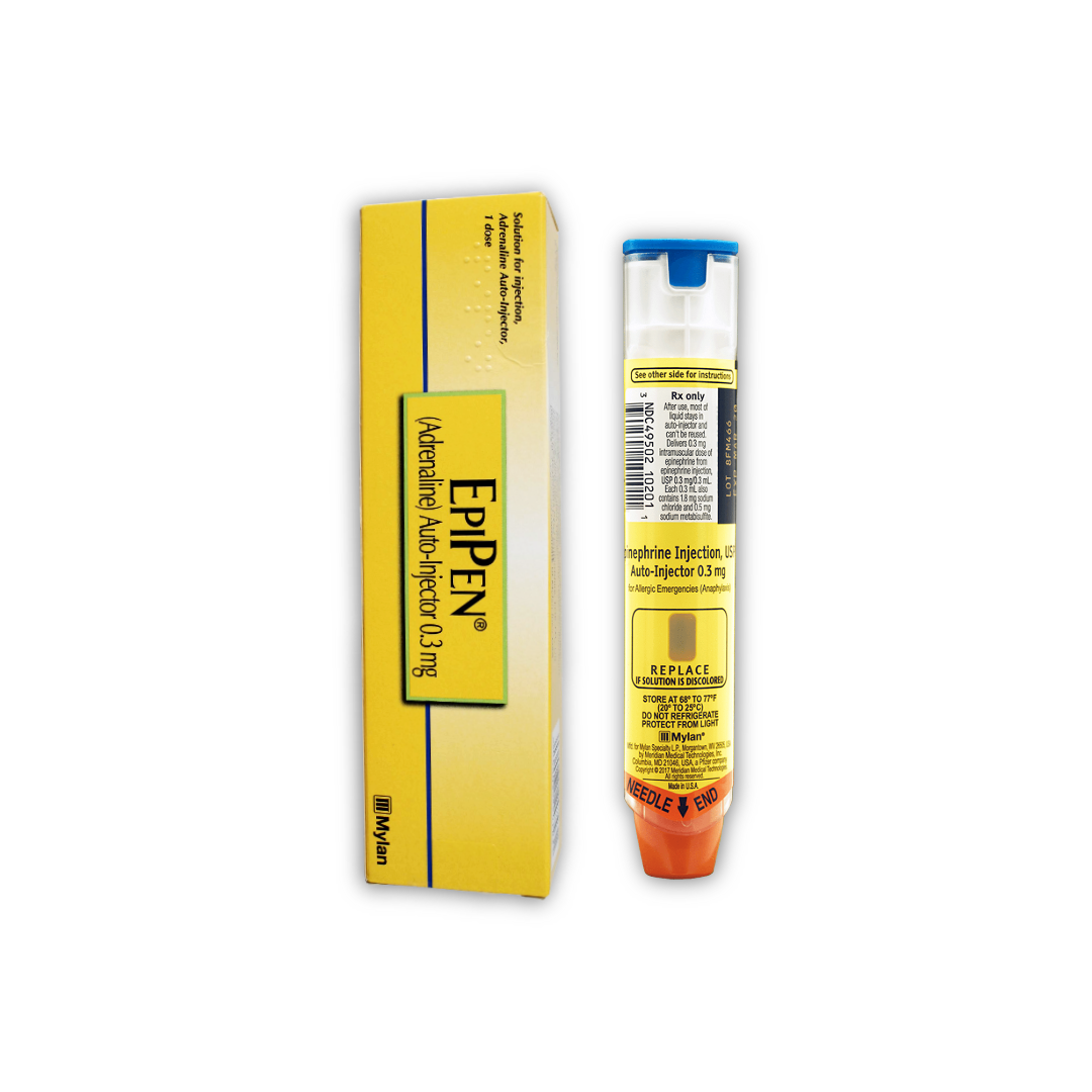 EpiPen Adrenaline Auto-Injector - 0.3mg (1) *POM*