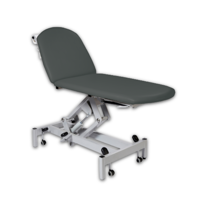 Fusion Eco 2 Section Hydraulic Couch Grey