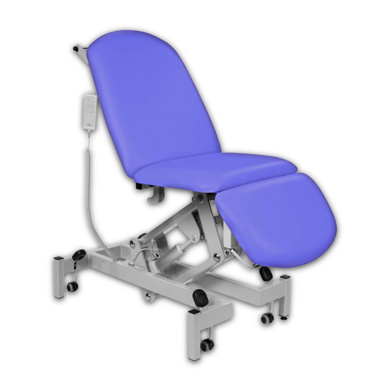 Fusion Eco 3 Section Hydraulic Couch Bluebell