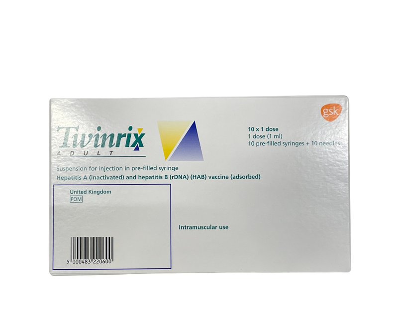 Twinrix Prefilled Syringe Vaccine HEP A&B - 1ml (1) *POM*