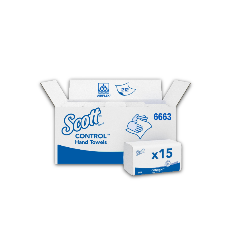 Scott Performance Hand Towels Interfolded