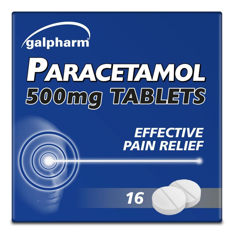 Galpharm Paracetamol 500g (16) *P*