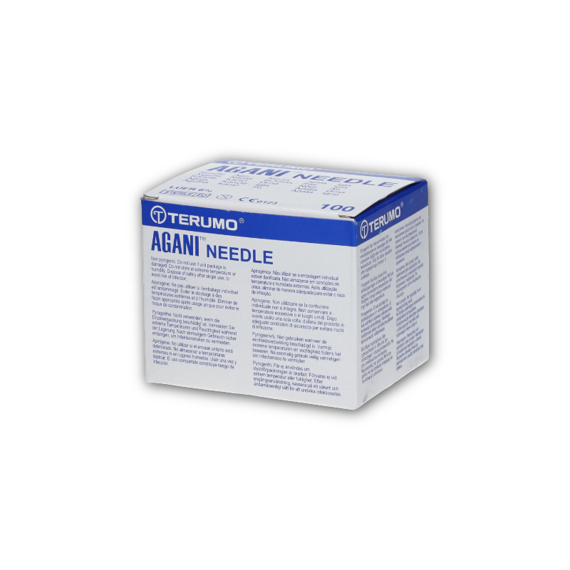 Terumo AGANI Needle 19G x 2"- Cream RB (100)