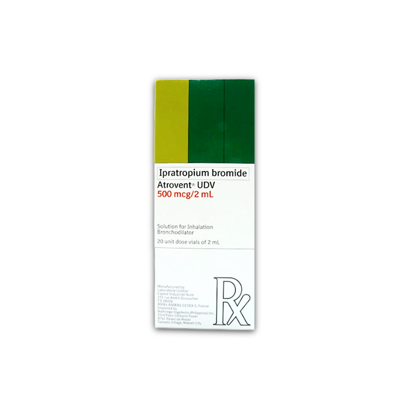 Ipratropium Inhalant Soln 500mcg 2ml (20) *POM*