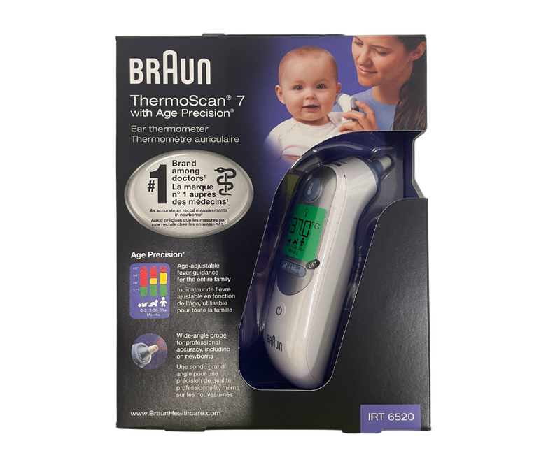 Braun ThermoScan 7 IRT6520 Ear Thermometer