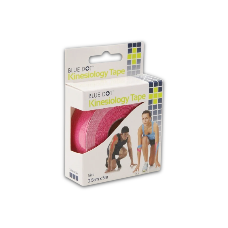Kinesiology Tape - 2.5cm x 5m - Pink