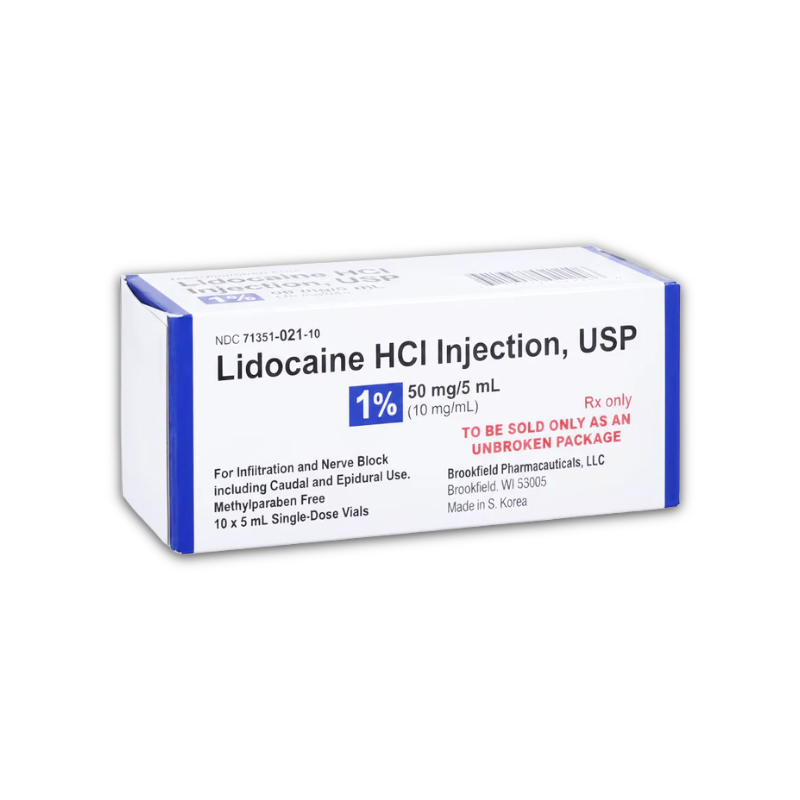 Lidocaine Inj 1% - 5ml (10) *POM*