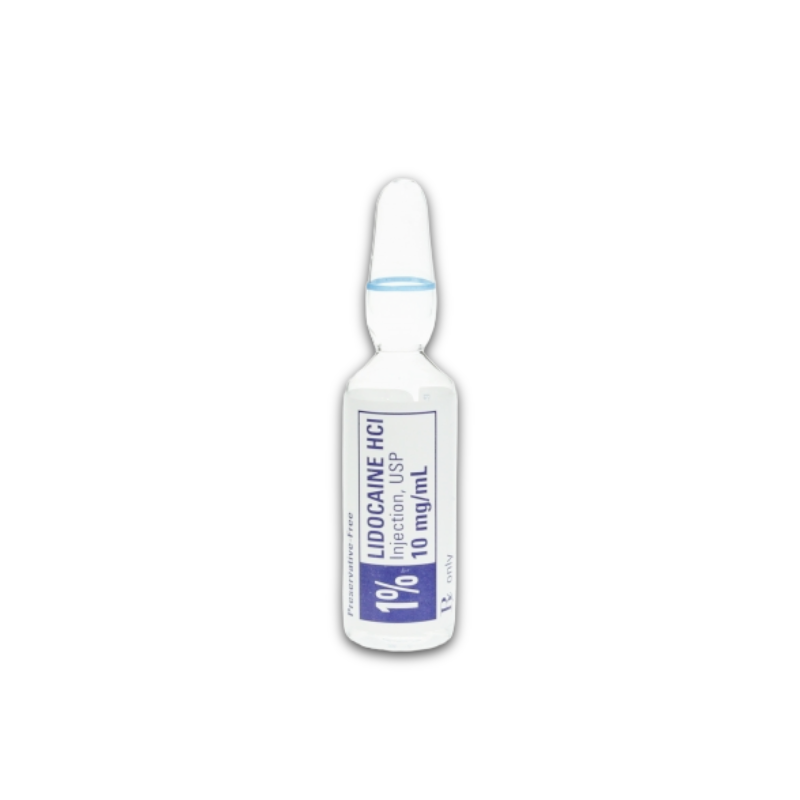 Lidocaine Hyd Inj 1% 10ml (20) *POM*