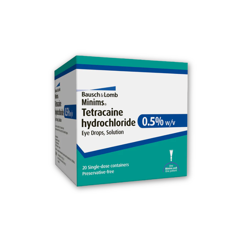 Minims Tetracaine Hydrochloride 0.5% (20)