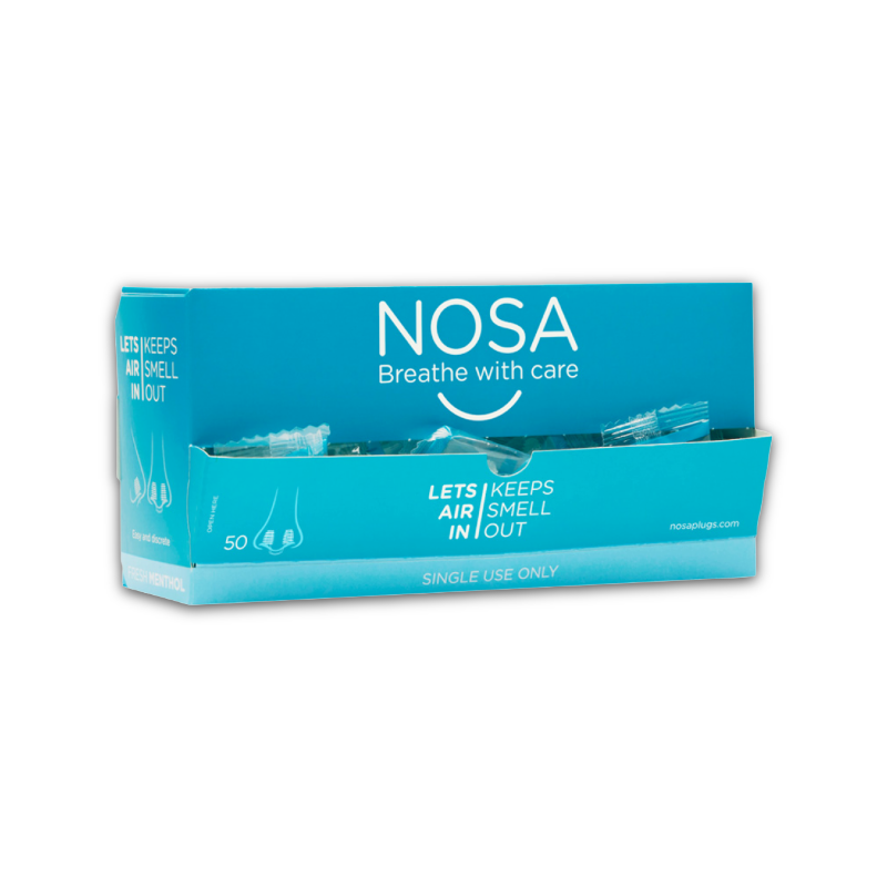 NOSA Nasal Menthol Nose Plugs (50)