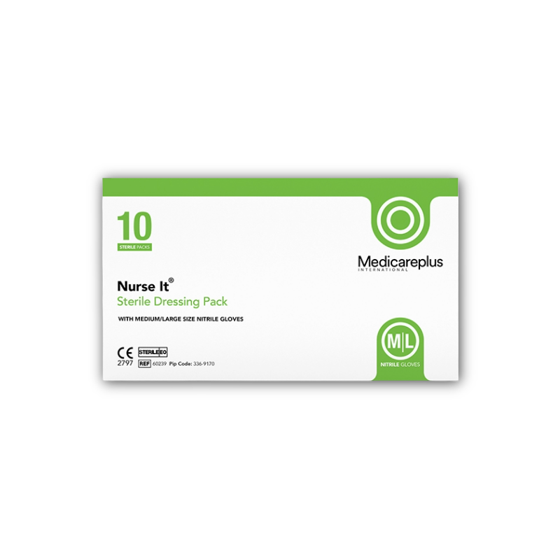 Nurse-It Dressing Pack M/L (10)