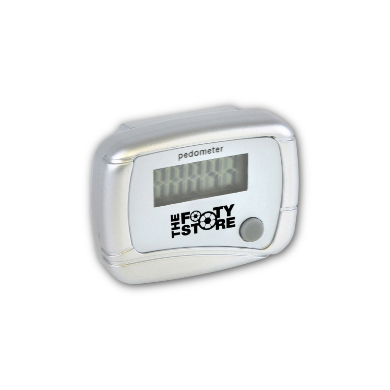 Basic Step Pedometer Silver/Grey