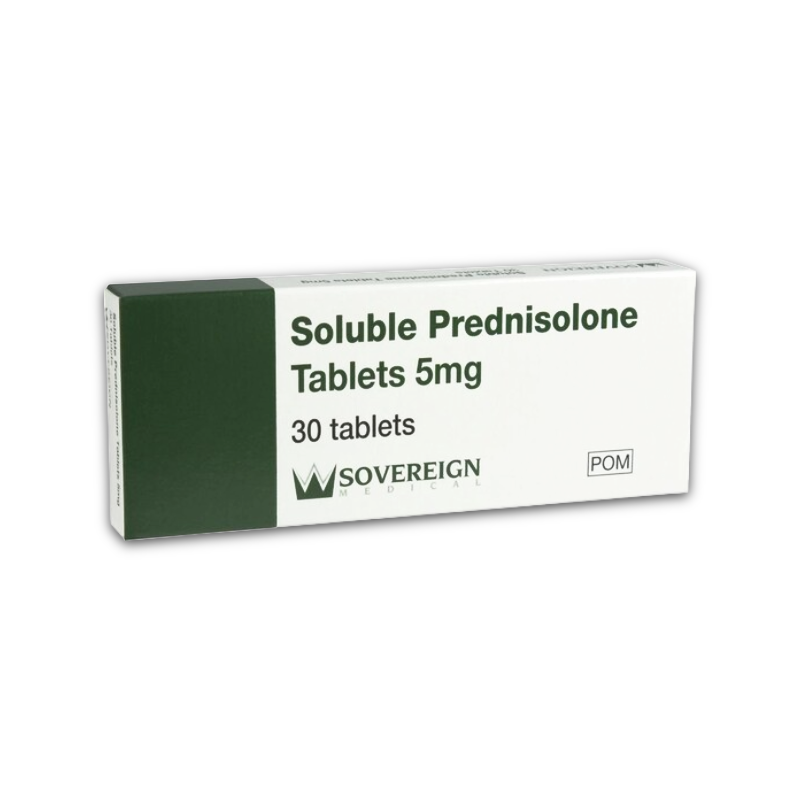 Prednisolone Tablets Soluble - 5mg (30) *POM*