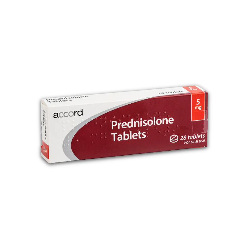 Prednisolone Tablets - 5mg (28) *POM*