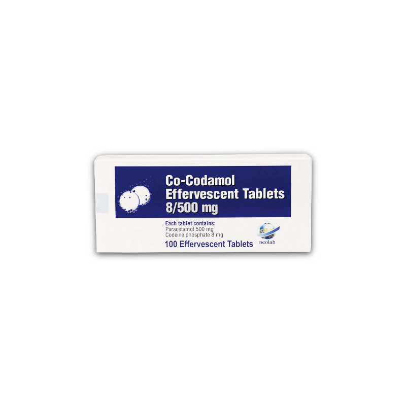 Co-Codamol 8/500 Effervescent Tablets (100) *POM**CD5*