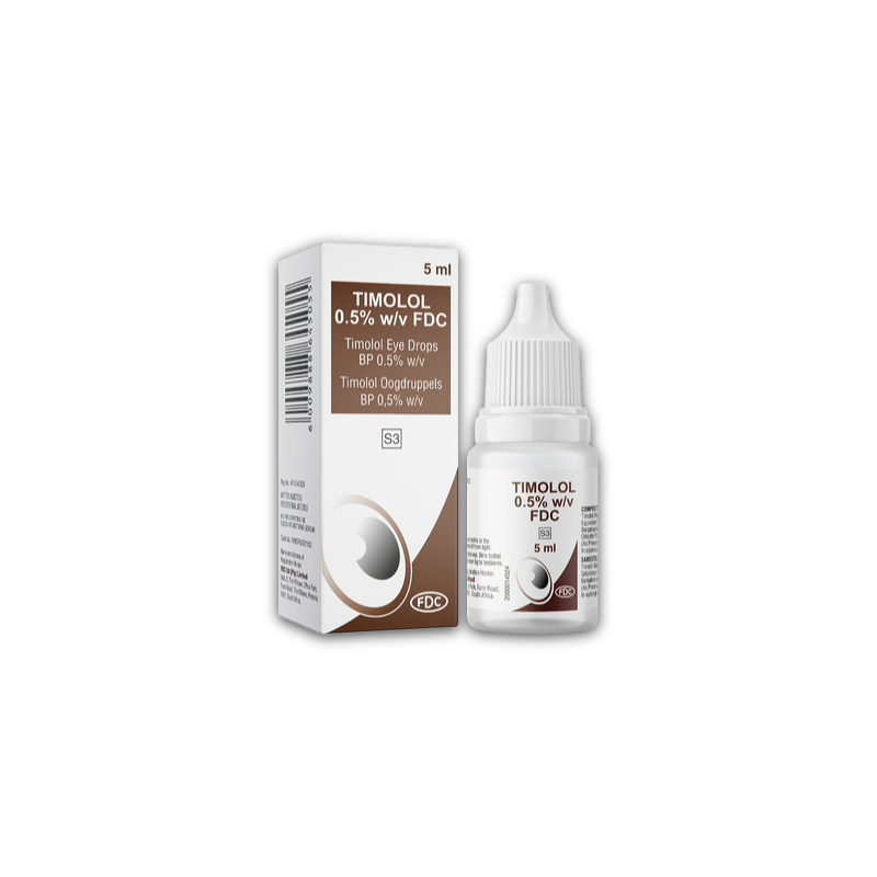 Timolol Eye Drops 0.5% (5ml) *POM*