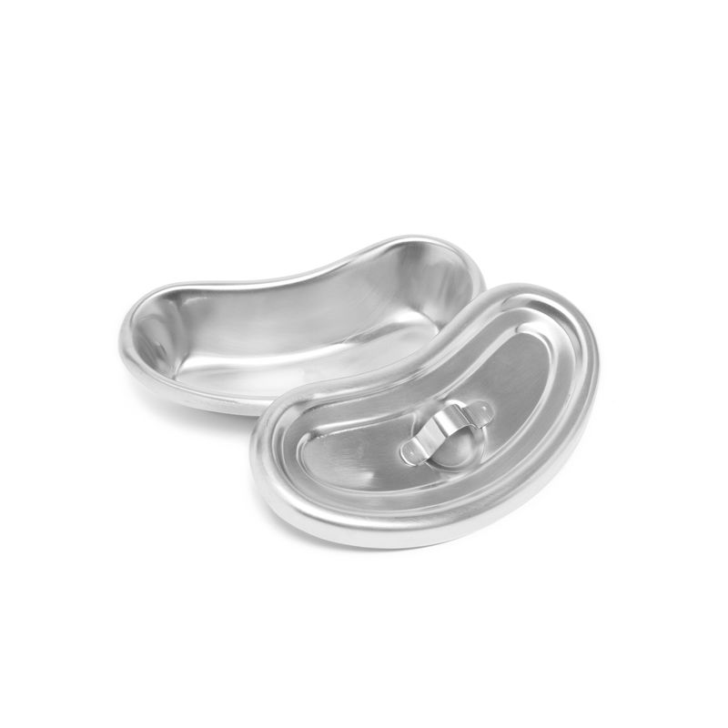 Stainless Steel Kidney Tray WITH Lid 6"